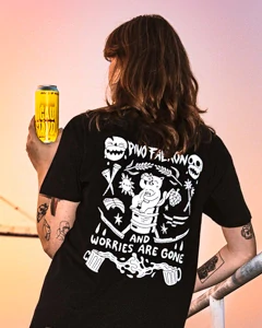 Triko Falkon x Kazisvět "...and worries are gone"