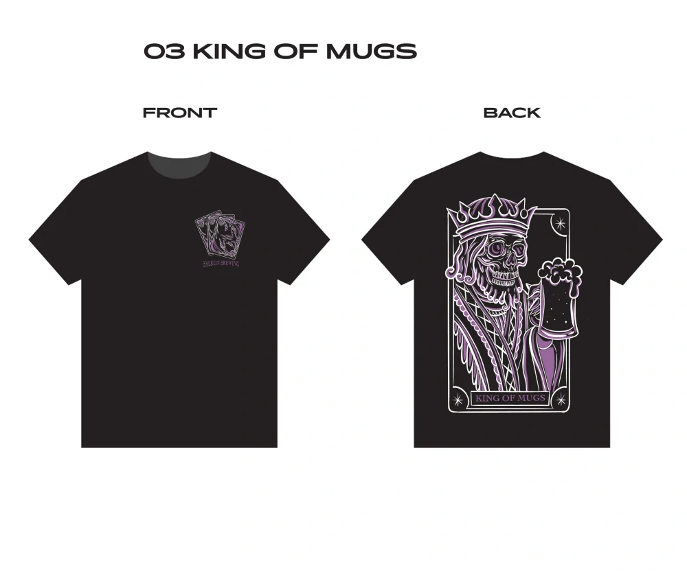 Triko Falkon "Tarot KING OF MUGS"